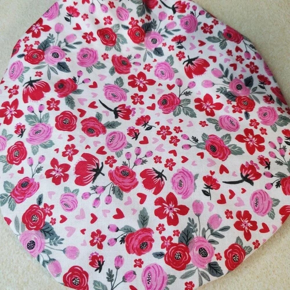 Valentine's Day Rose / Heart Reversible KitchenAid Mixer Mixing Bowl Cover Decor